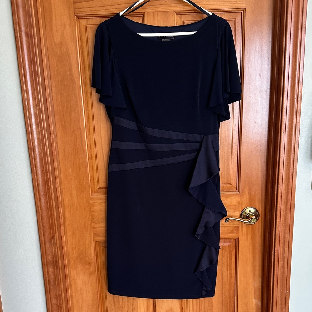 Jessica Howard Midnight Blue Midi Dress